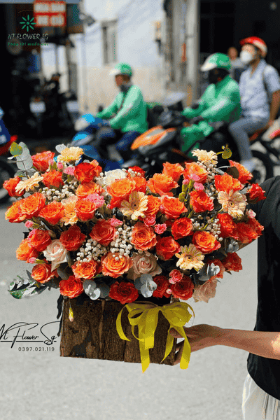 Mẫu Hoa Khai Giảng 2025 Quận Tân Bình, TPHCM